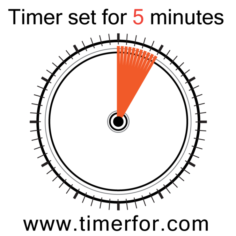 Visual Timer For 5 Minutes Visual Timer Online