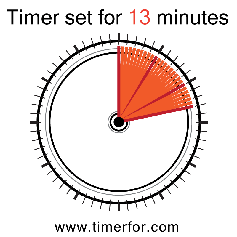 13 m timer